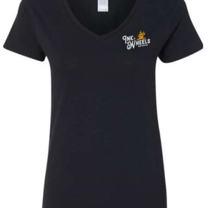 Chandail col en V femme