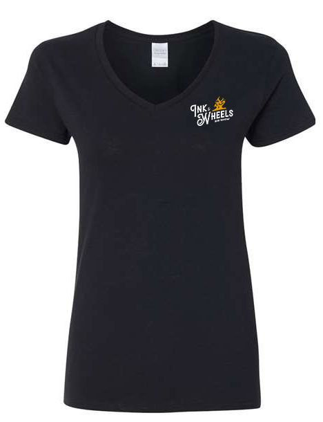 Chandail col en V femme